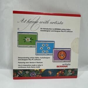 Bernina Tutorial CD-ROM Artista - New